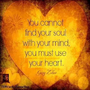 Use your heart...